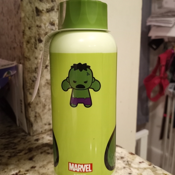 Hulk Glass Water Bottle 10oz. - Picture 1 of 4